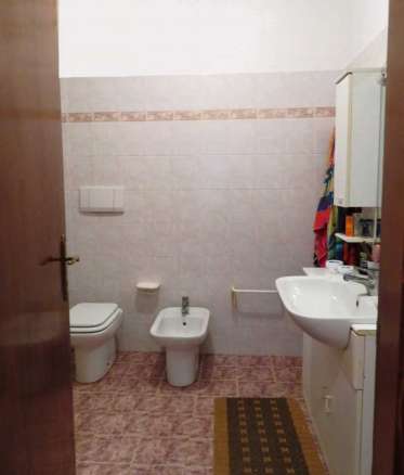 Brick built house with exclusive garden and olive grove for sale in the countryside of Falerone, Fermo province, Marche