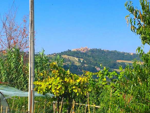 casale ristrutturato con terreno a sarnano in contrada schito