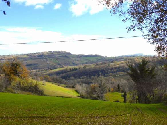 Rudere con vista panoramica