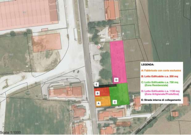 Lotto edificabile in area residenziale in forte sviluppo