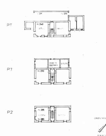 fabbricato unifamiliare con terreno edificabile