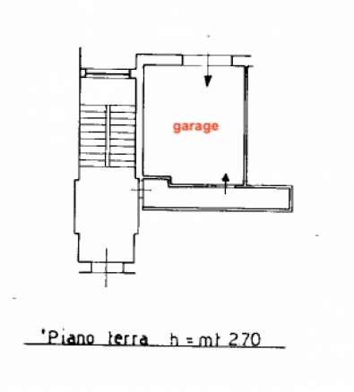 Appartamento al piano terzo con garage