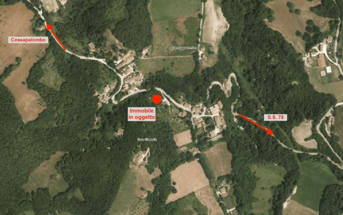 Immobile immerso nel bosco a San Ginesio