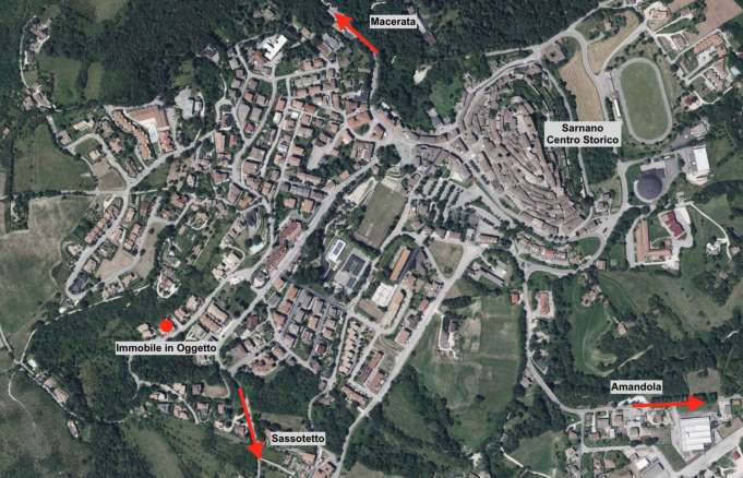 Villetta a schiera  spaziosa e luminosa a Sarnano