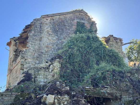 Ruins and agricultural land in San Ginesio