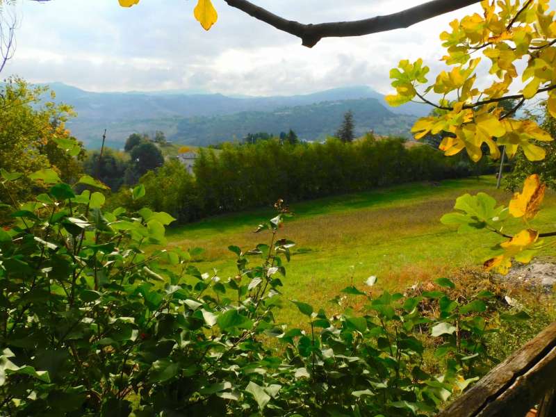 fabbricato unifamiliare con terreno edificabile