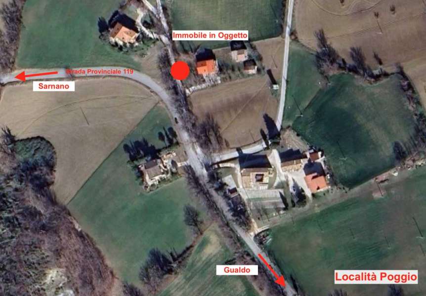 Casale con corte a San Ginesio