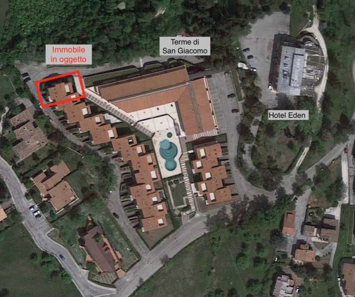 Appartamento in villetta a schiera a Sarnano prospiciente le terme di San Giacomo