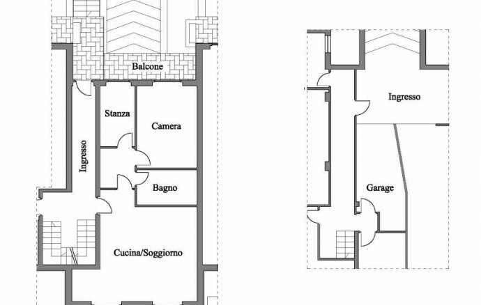 Appartamento con garage in complesso residenziale a Sarnano